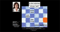 Desktop Screenshot of joannlederman.com